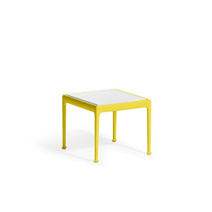 Richard Schultz 1966 End Table side/end table Knoll Porcelain - White Yellow 