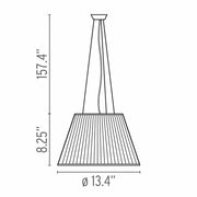 Romeo Moon S1 Medium hanging lamps Flos 