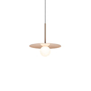 Bola Disc Pendant ceiling lights Pablo Rose Gold 12" 