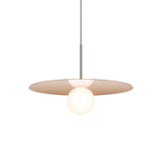 Bola Disc Pendant ceiling lights Pablo Rose Gold 22" 