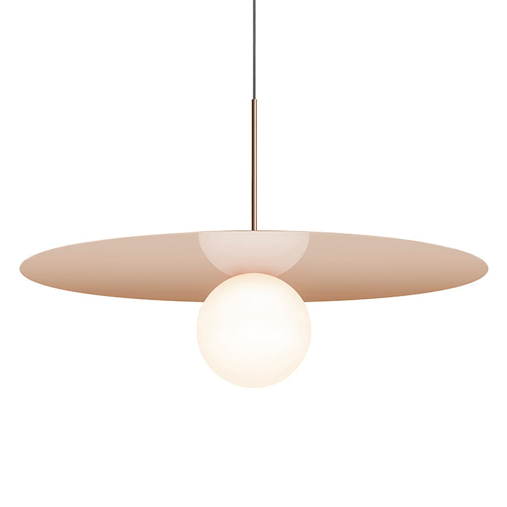 Bola Disc Pendant ceiling lights Pablo Rose Gold 32" 