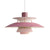 PH 5 Pendant Light hanging lamps Louis Poulsen Hues of Rose 