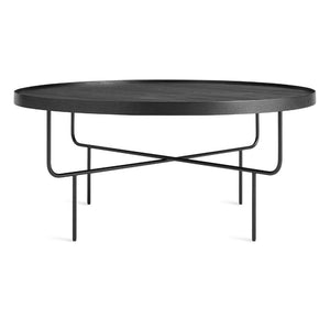 Roundhouse Coffee Table Coffee Tables BluDot Black on Oak 