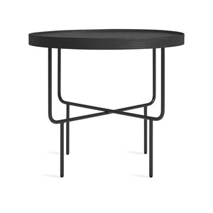 Roundhouse Low Side Table Side Table BluDot Black on Oak 