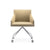 Saari Armchair Trestle on Castors Armchair Arper 