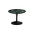 Saarinen 20-Inch Round Low Side Table side/end table Knoll Black Verde Alpi marble, Satin finish 