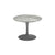 Saarinen 20-Inch Round Low Side Table side/end table Knoll Grey Grey marble, Satin finish 