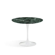 Saarinen 35" Round Dining Table Dining Tables Knoll White Verde Alpi marble, Shiny finish 