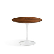 Saarinen 35" Round Dining Table Dining Tables Knoll White Rosewood 