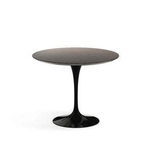 Saarinen 35" Round Dining Table Dining Tables Knoll Black Slate, Natural 