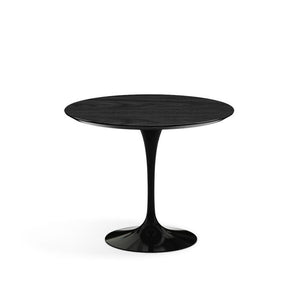 Saarinen 35" Round Dining Table Dining Tables Knoll Black Ebonized Walnut 