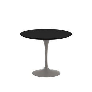 Saarinen 35" Round Dining Table Dining Tables Knoll Grey Black laminate, Satin finish 