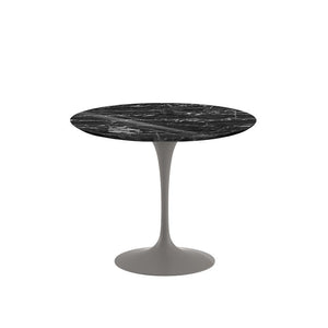 Saarinen 35" Round Dining Table Dining Tables Knoll Grey Portoro marble, Satin finish 