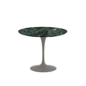Saarinen 35" Round Dining Table Dining Tables Knoll Grey Verde Alpi marble, Satin finish 