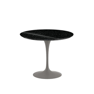 Saarinen 35" Round Dining Table Dining Tables Knoll Grey Black Andes, Granite 