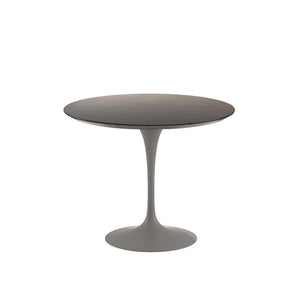 Saarinen 35" Round Dining Table Dining Tables Knoll Grey Slate, Natural 