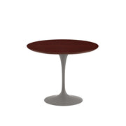 Saarinen 35" Round Dining Table Dining Tables Knoll Grey Reff Dark Cherry 