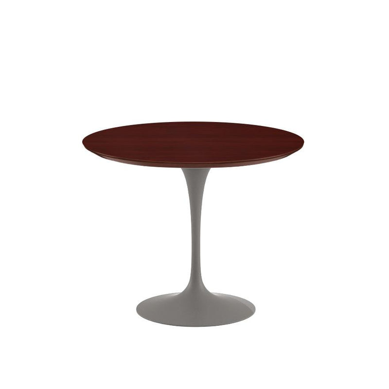 Saarinen 35" Round Dining Table Dining Tables Knoll Grey Reff Dark Cherry 