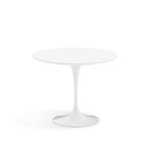 Saarinen 35" Round Dining Table Dining Tables Knoll White White Laminate 