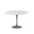 Saarinen 42" Round Dining Table Dining Tables Knoll Grey Carrara Coated Marble 