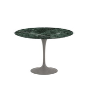 Saarinen 42" Round Dining Table Dining Tables Knoll Grey Verde Alpi Coated Marble 