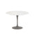 Saarinen 42" Round Dining Table Dining Tables Knoll Grey Vetro Bianco 