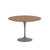 Saarinen 42" Round Dining Table Dining Tables Knoll Grey Light Walnut Veneer 