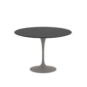 Saarinen 42" Round Dining Table Dining Tables Knoll Grey Ebonized Walnut 