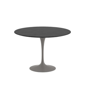 Saarinen 42" Round Dining Table Dining Tables Knoll Grey Ebonized Walnut 