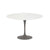 Saarinen 47" Round Dining Table Dining Tables Knoll Grey Vetro Bianco 