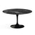 Saarinen 54" Round Dining Table Dining Tables Knoll Black Portoro marble, Shiny finish 