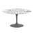 Saarinen 54" Round Dining Table Dining Tables Knoll Grey Arabescato marble, Satin finish 