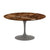 Saarinen 54" Round Dining Table Dining Tables Knoll Grey Espresso marble, Shiny finish 