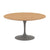 Saarinen 54" Round Dining Table Dining Tables Knoll Grey Light Oak 