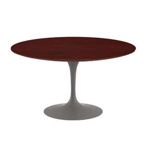 Saarinen 54" Round Dining Table Dining Tables Knoll Grey Reff Dark Cherry 