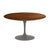 Saarinen 54" Round Dining Table Dining Tables Knoll Grey Rosewood 