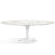 Saarinen 84" Oval Dining Table Dining Tables Knoll White Calacatta marble, Satin finish 