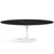 Saarinen 84" Oval Dining Table Dining Tables Knoll White Nero Marquina marble, Satin finis 