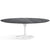 Saarinen 84" Oval Dining Table Dining Tables Knoll White Grigio Marquina marble, Satin finish 