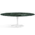 Saarinen 84" Oval Dining Table Dining Tables Knoll White Verde Alpi marble, Shiny finish 