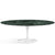 Saarinen 84" Oval Dining Table Dining Tables Knoll White Verde Alpi marble, Satin finish 