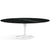 Saarinen 84" Oval Dining Table Dining Tables Knoll White Black Andes, Granite 