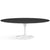 Saarinen 84" Oval Dining Table Dining Tables Knoll White Slate, Natural 