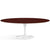 Saarinen 84" Oval Dining Table Dining Tables Knoll White Ebonized Walnut 