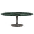 Saarinen 84" Oval Dining Table Dining Tables Knoll Grey Verde Alpi marble, Shiny finish 