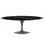 Saarinen 84" Oval Dining Table Dining Tables Knoll Grey Black Andes, Granite 