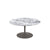 Saarinen Coffee Table - 35" Round Coffee Tables Knoll Grey Arabescato marble, Shiny finish 