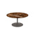 Saarinen Coffee Table - 35" Round Coffee Tables Knoll Grey Espresso marble, Shiny finish 