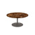 Saarinen Coffee Table - 35" Round Coffee Tables Knoll Grey Espresso marble, Satin finish 