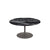 Saarinen Coffee Table - 35" Round Coffee Tables Knoll Grey Portoro marble, Shiny finish 